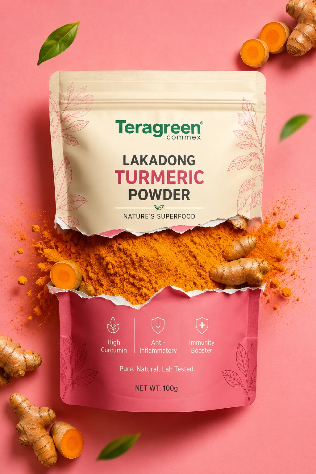 >Lakadong Turmeric